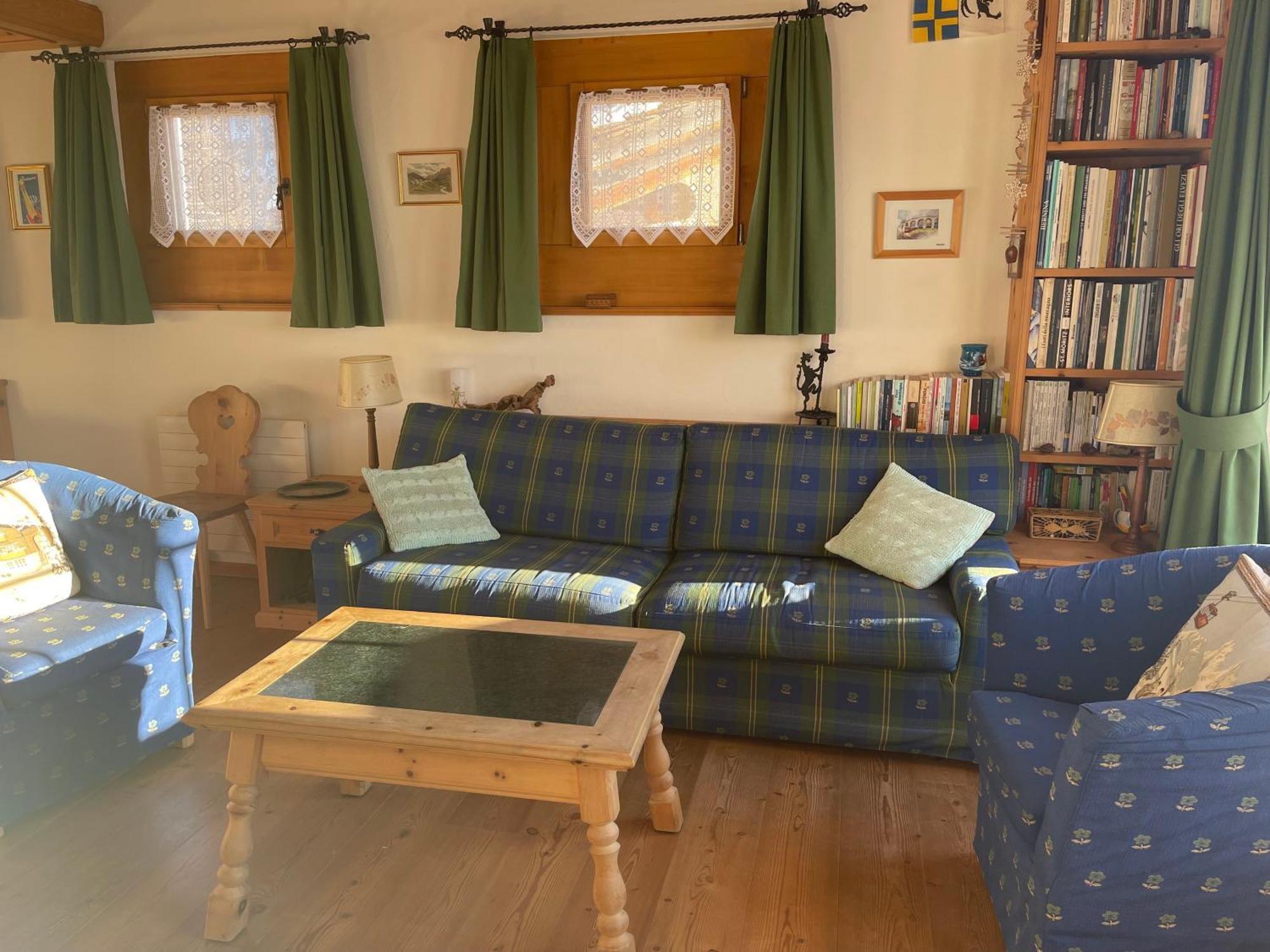 Chalet St Moritz Madulain Extérieur photo