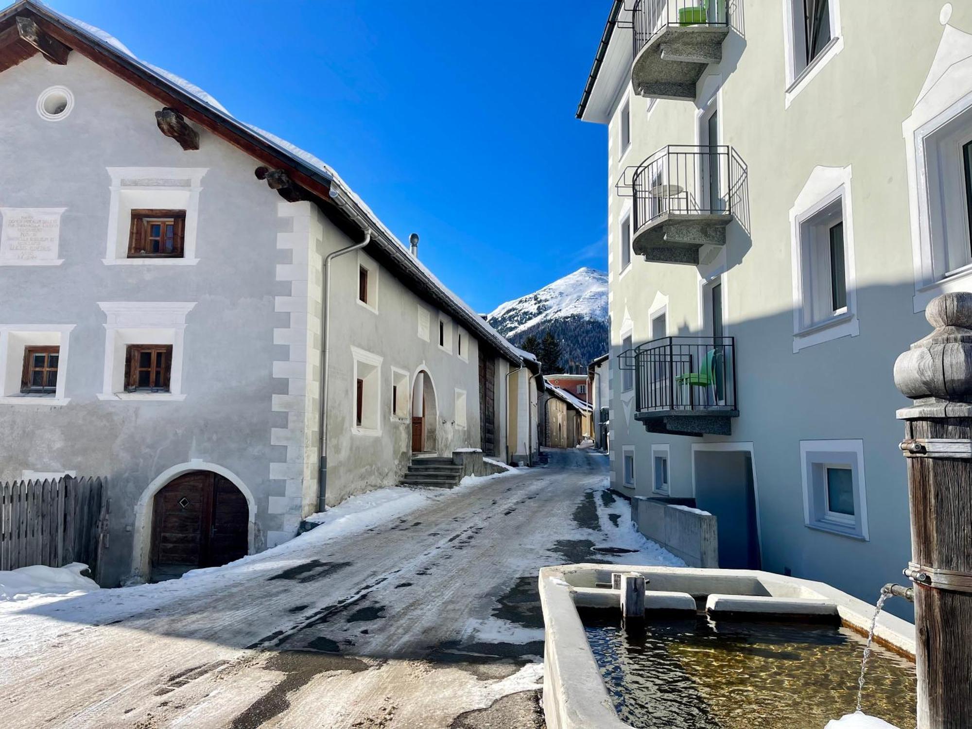Chalet St Moritz Madulain Extérieur photo