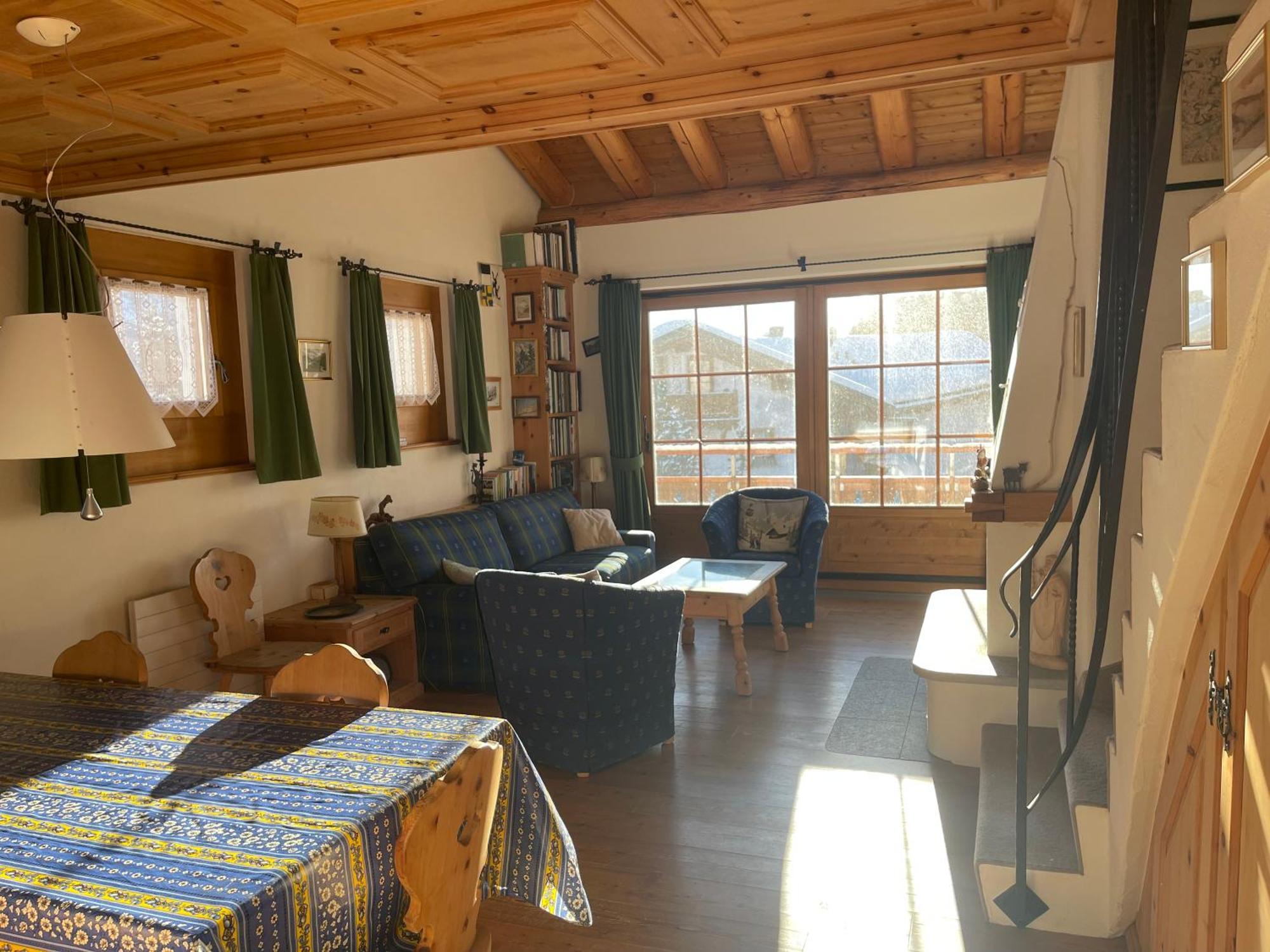 Chalet St Moritz Madulain Extérieur photo